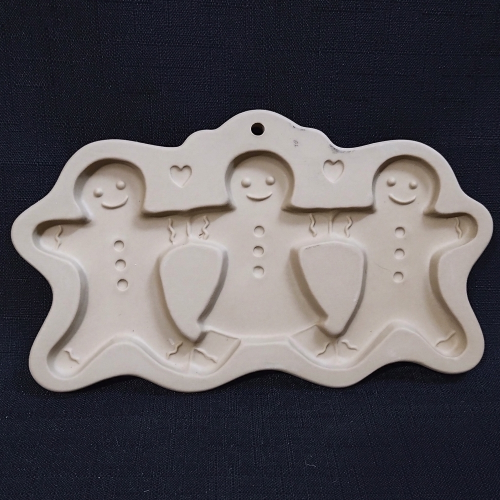 Vintage Brown Bag Cookie Mold Gingerbread Cut-aparts Hill Design Inc. 1993